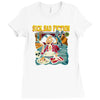 sick sad fiction Ladies Fitted T-Shirt