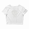 the punisher long sleeves Crop Top