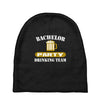 bachelor party drinking team wedding groomsmen bridal funny Baby Beanies