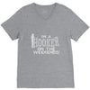 i'm a hooker on the weekends V-Neck Tee