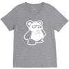 panda bear V-Neck Tee