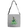 platform in the clouds Adjustable Strap Totes