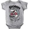 sharrk team Baby Bodysuit