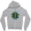 cosmic symbology Zipper Hoodie