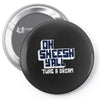 oh sheesh y'all Pin-back button