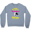 my pitbull is a sweetheart Crewneck Sweatshirt