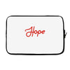 hope inspiration Laptop sleeve