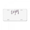 cute enjoy License Plate