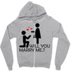 will you love me Zipper Hoodie