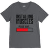 new installing muscle V-Neck Tee