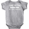 come to the dark side we have cookies Baby Onesie