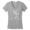 man is go Women's V-Neck T-Shirt