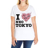 i love neo tokyo Ladies Curvy T-Shirt