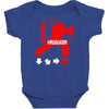hadouken ryu Baby Bodysuit