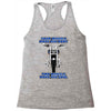 funny , fourtwo wheels, ideal gift, birthday present Racerback Tank