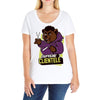 old dirty dermot 2 Ladies Curvy T-Shirt