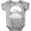camp crystal lake est 1935 Baby Bodysuit