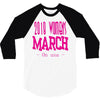 2018 Women's March On USA 3/4 Sleeve Shirt