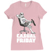 casual friday Ladies Fitted T-Shirt