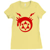 homunculus logo Ladies Fitted T-Shirt