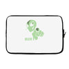 alien believe space sci fi ufo nerd Laptop sleeve