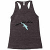 down the shore hooded Racerback Tank