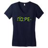 nope o clock Women's V-Neck T-Shirt