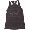 Mountains and Sun Racerback Tank