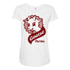 goatse farms Maternity Scoop Neck T-shirt