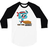 gumball test your might 3/4 Sleeve Shirt
