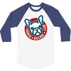 french bulldog club 3/4 Sleeve Shirt