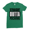 pubg - straight outta pochinki Ladies Fitted T-Shirt