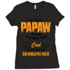I'm Called Papaw Because I'm Way Too Cool To Be Called Grandfather Ladies Fitted T-Shirt