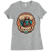 ghost pirate grog Ladies Fitted T-Shirt
