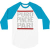puro pinche pari funny 3/4 Sleeve Shirt