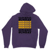saturday sunday shitday Unisex Hoodie