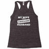 awesome husband Racerback Tank