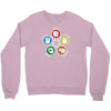 big bang theory sheldon rock Crewneck Sweatshirt
