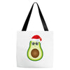 santa avocado Tote Bags