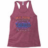 my son was so amazing god made Racerback Tank
