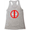 deadpool logo avengers marvel comics gift Racerback Tank