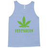 Vegetarian Pot Leaf Tank Top
