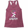 Born Unicorns-Born August Racerback Tank