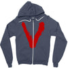 the new series visitors Zipper Hoodie