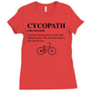 Cycopath Noun Ladies Fitted T-Shirt