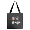halloween hedgehogs Tote Bags