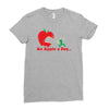 an apple a day Ladies Fitted T-Shirt