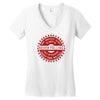 falling confucius Women's V-Neck T-Shirt