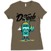 the dweeb Ladies Fitted T-Shirt