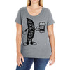 artisan pickle 2 Ladies Curvy T-Shirt